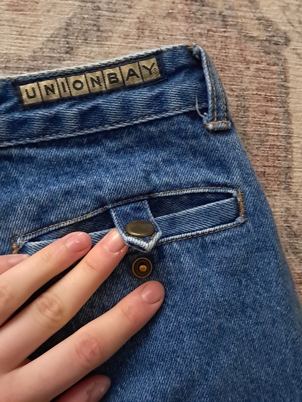 UNIONBAY Women's Vintage High-Rise Denim Jeans